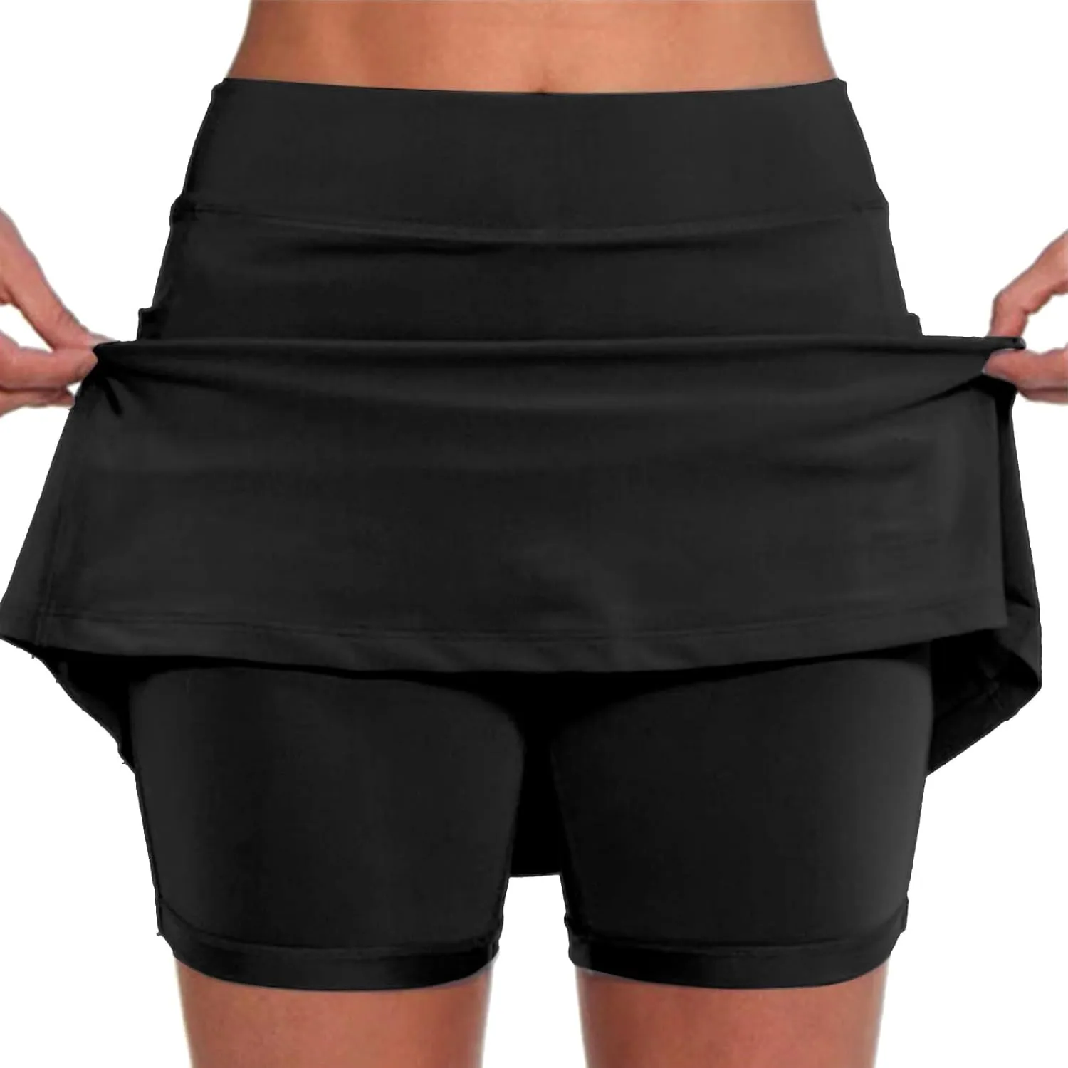 22 inch Golf Skirts for Women Tummy Control Pleated Tennis Skorts for Women Running Shorts for Women high Waisted 7