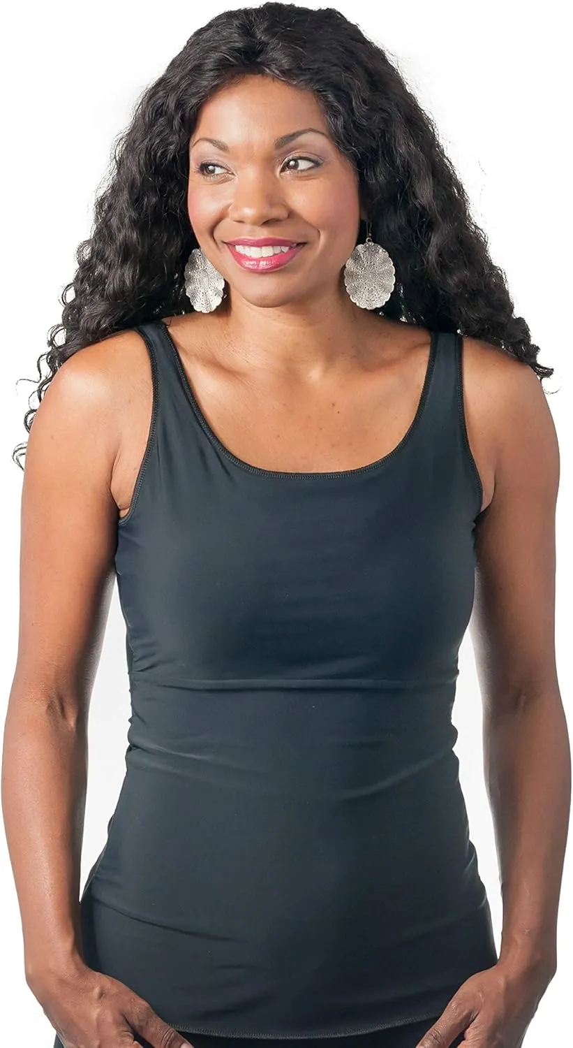 910 Slimmer Camisole, Compression Top, Alleviates Torso Swelling, Nylon/Spandex, Latex-Free