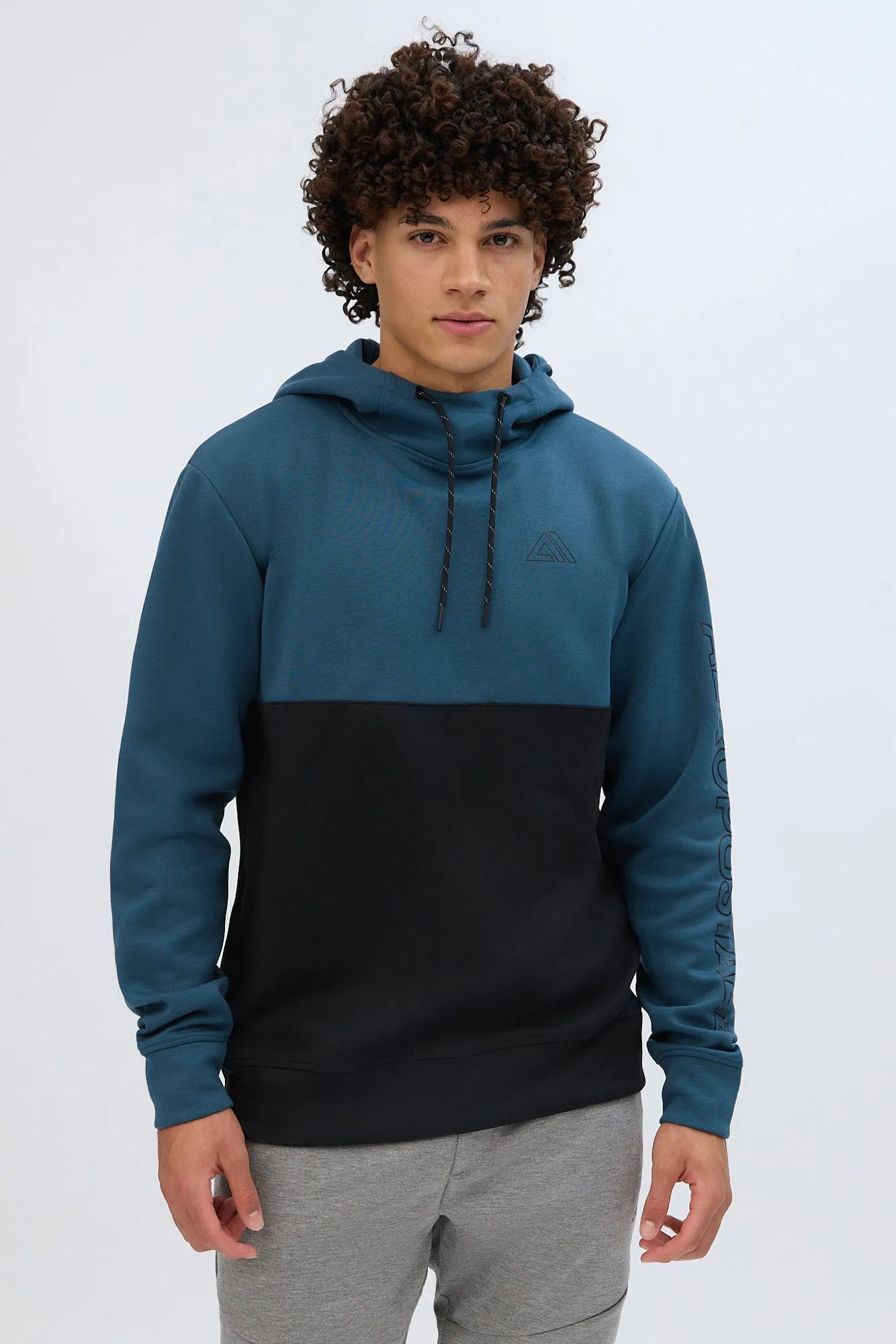 AERO Air Tech Fleece Colour Block Hoodie