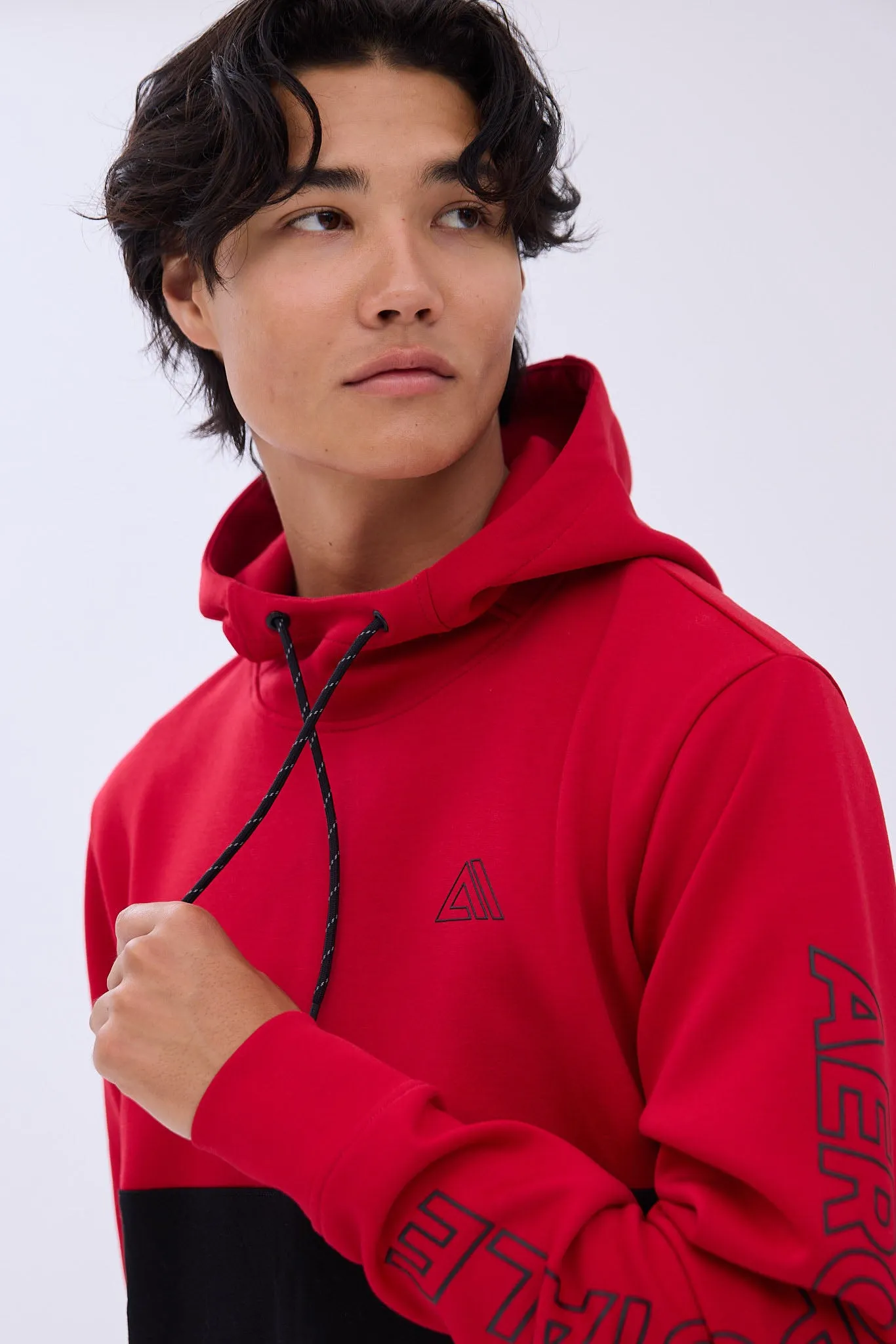 AERO Air Tech Fleece Colour Block Hoodie