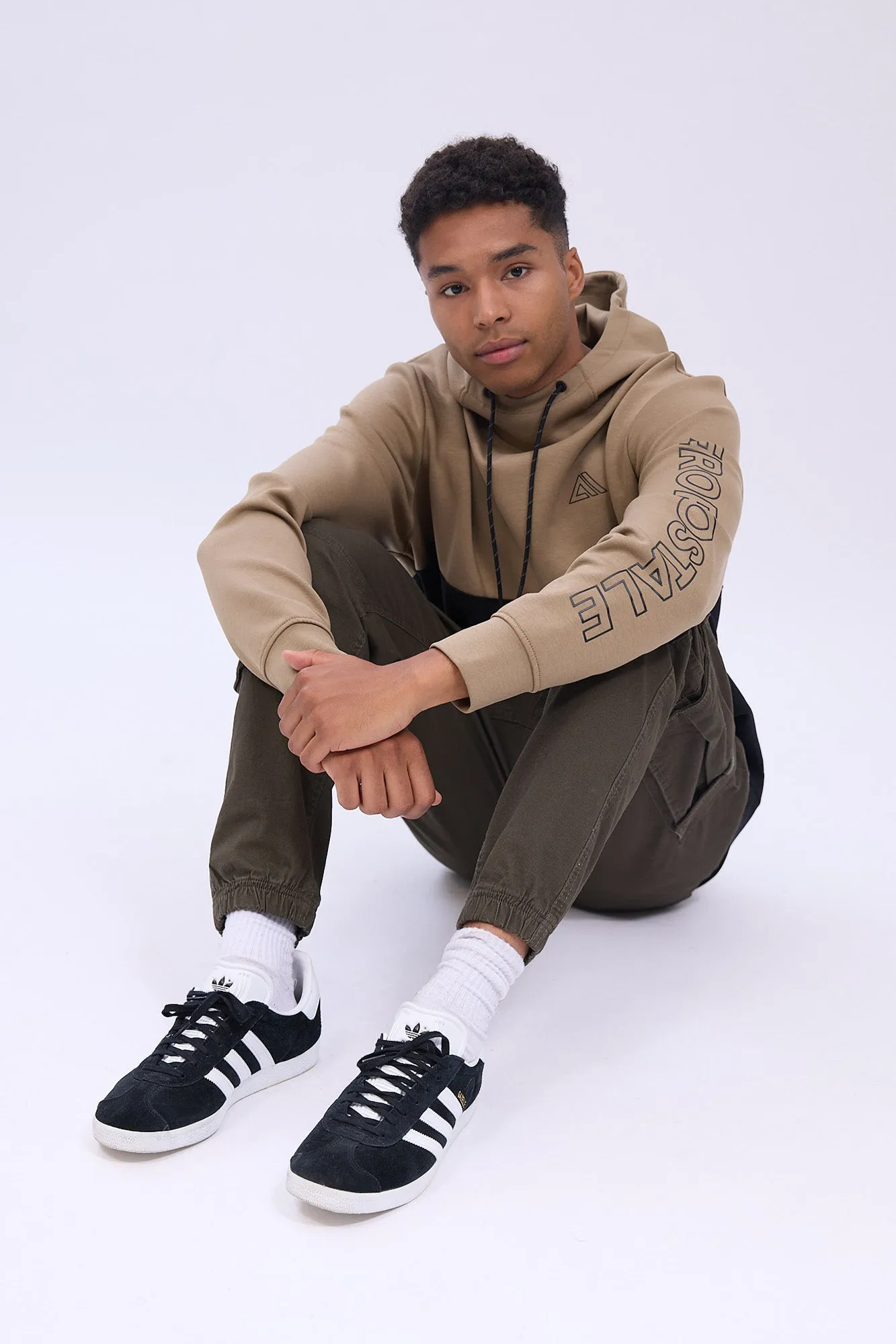 AERO Air Tech Fleece Colour Block Hoodie