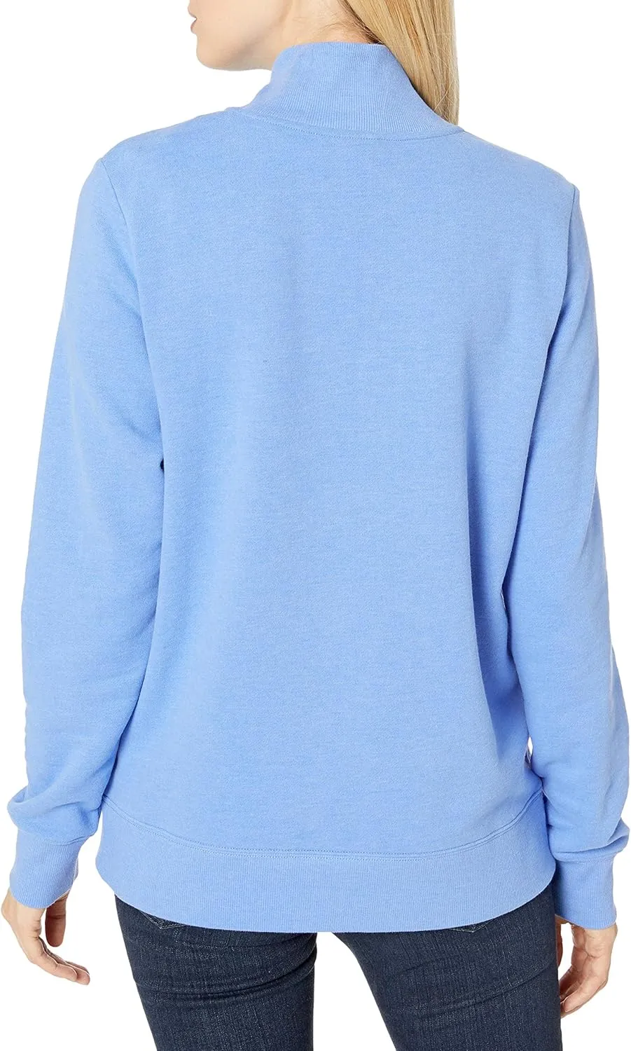 Amazon Essentials Women's Long-Sleeve Fleece Quarter-Zip Top (Available in Plus Size)