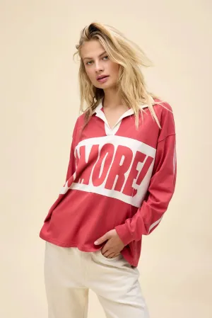 amore! long sleeve rugby