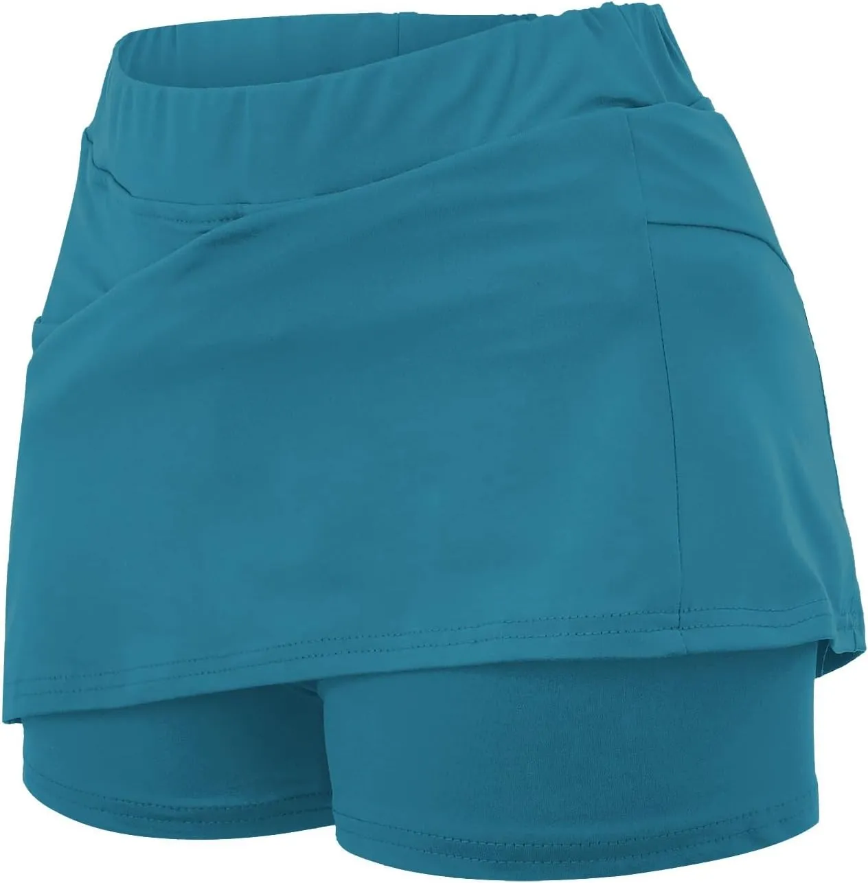 Athletic Skorts for Women Plus Size Tummy Control Tennis Yoga Shorts Hight Waist Solid Comfy Elastic Gym Skirts