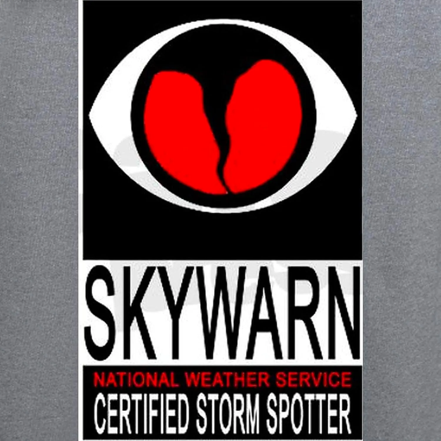 CafePress Skywarn Spotter Sweatshirt Women's Zip-up Hoodie Sweatshirt