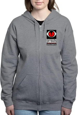 CafePress Skywarn Spotter Sweatshirt Women's Zip-up Hoodie Sweatshirt
