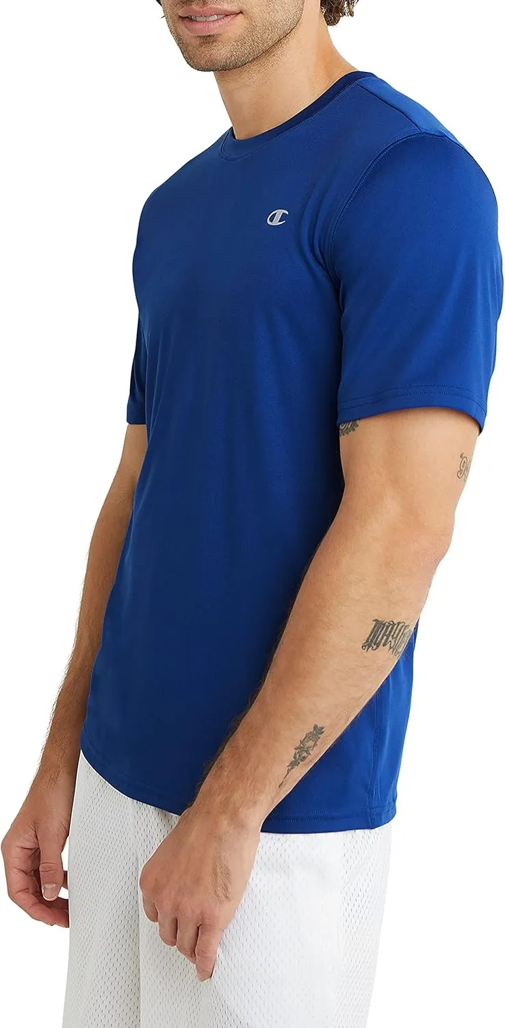 Champion Men's Tshirt, Sport Tee, Moisture Wicking, Anti Odor, Athletic T-Shirt For Men Reg. Or Big & Tall