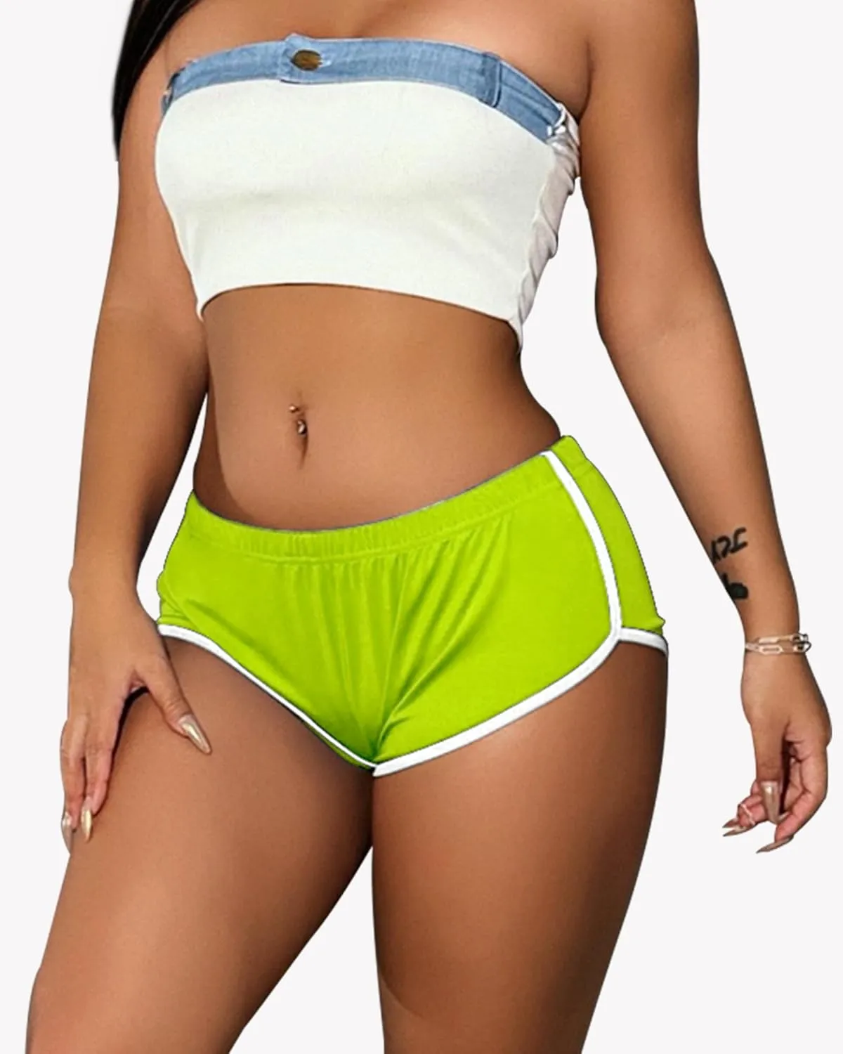 Cheeky Women's Femboy Booty Shorts - Sexy Micro Mini Hot Pants