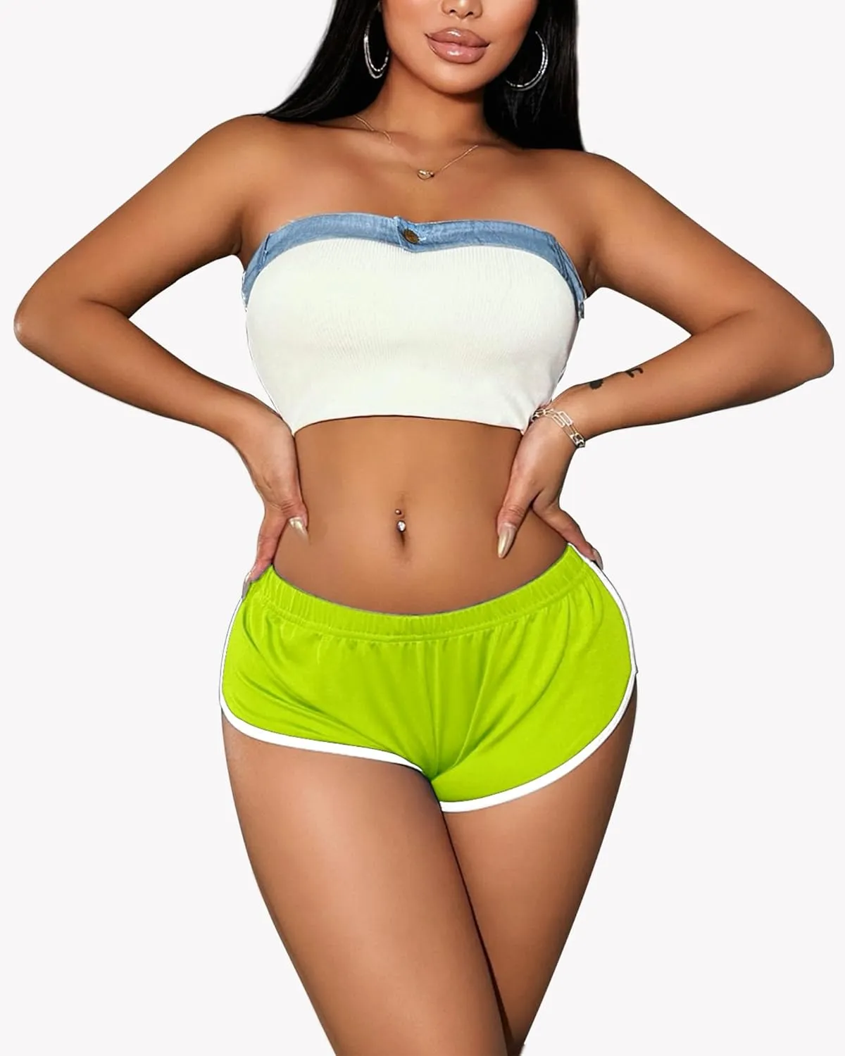Cheeky Women's Femboy Booty Shorts - Sexy Micro Mini Hot Pants