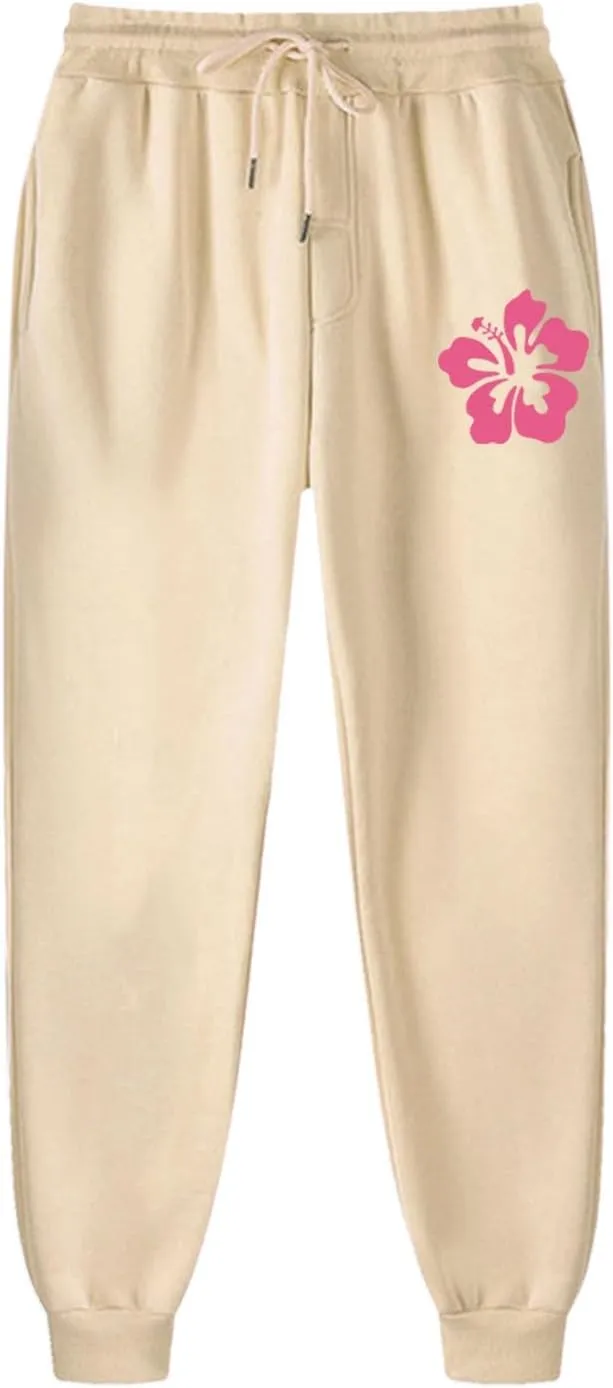 Cute 2 Piece Outfits for Women Teen Girls Preppy Puff 2024 Fall Fleece Pocket Drawstring Pullover Oversized Sweatpant