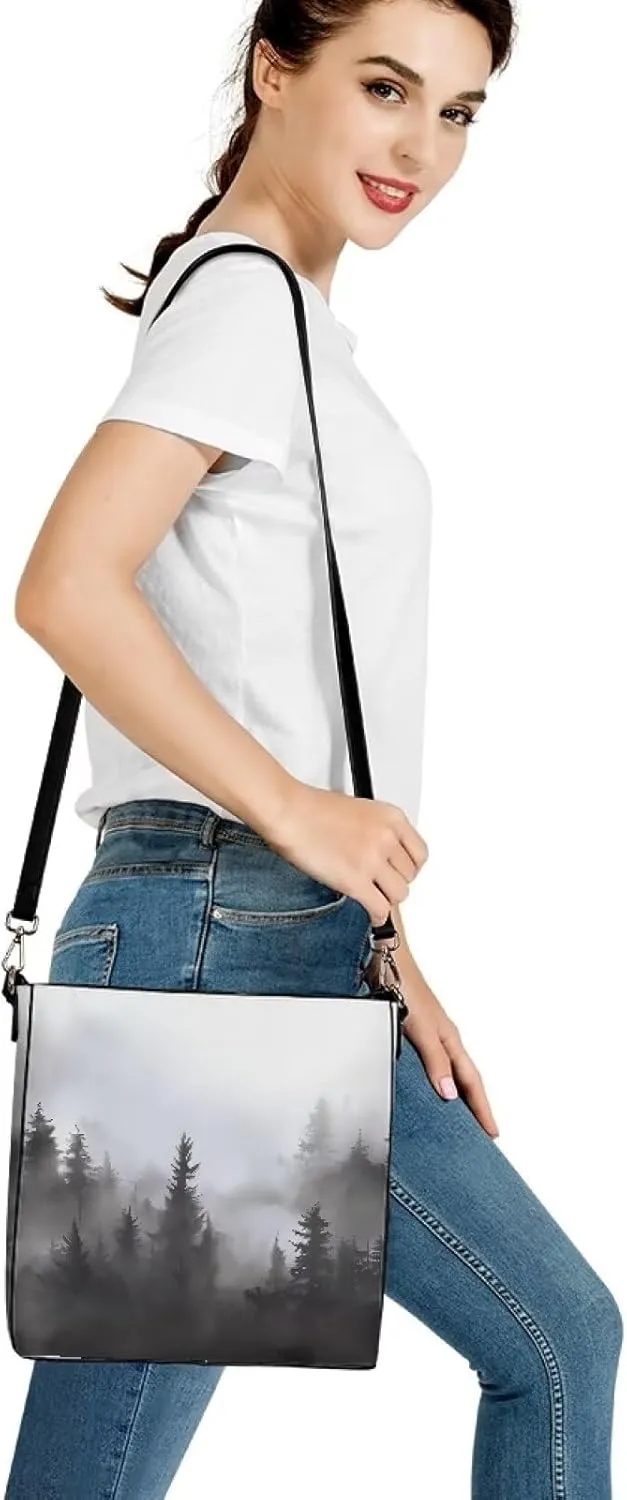 Cute Shoulder Bag Hobo Handbag for Women Purse Leather Top Handle Bags