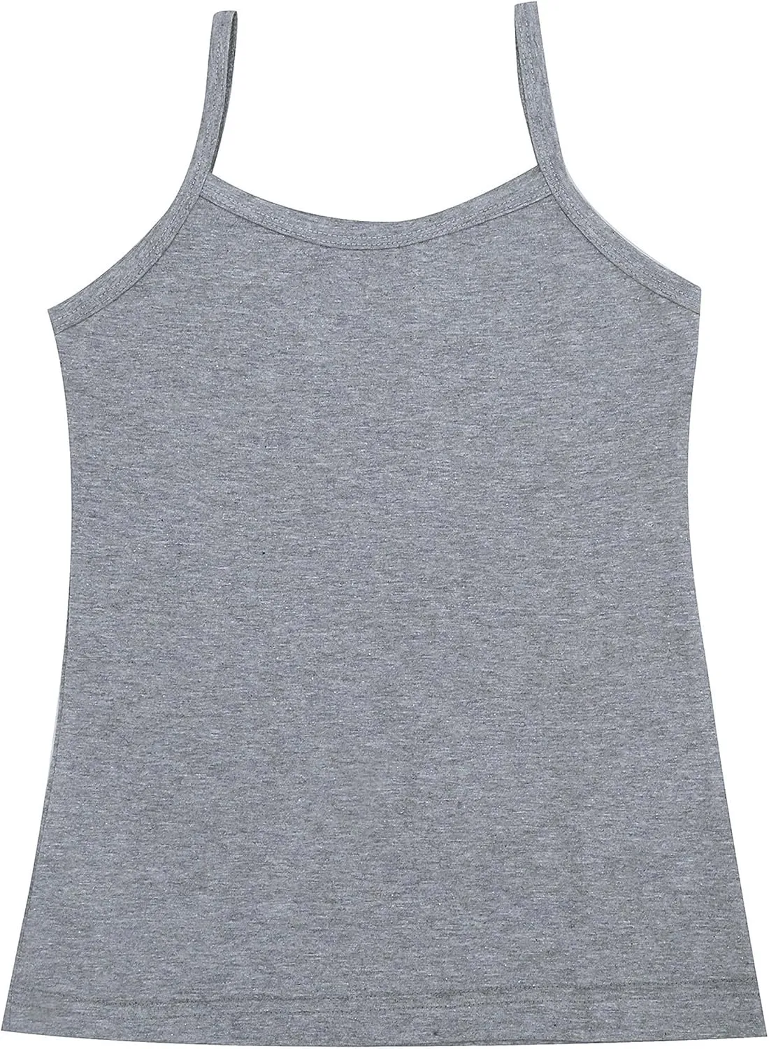 DChica Girls Strap Camisole, Sleeveless Summer Tank Top, Cotton Stretch Undershirts Inner Cami