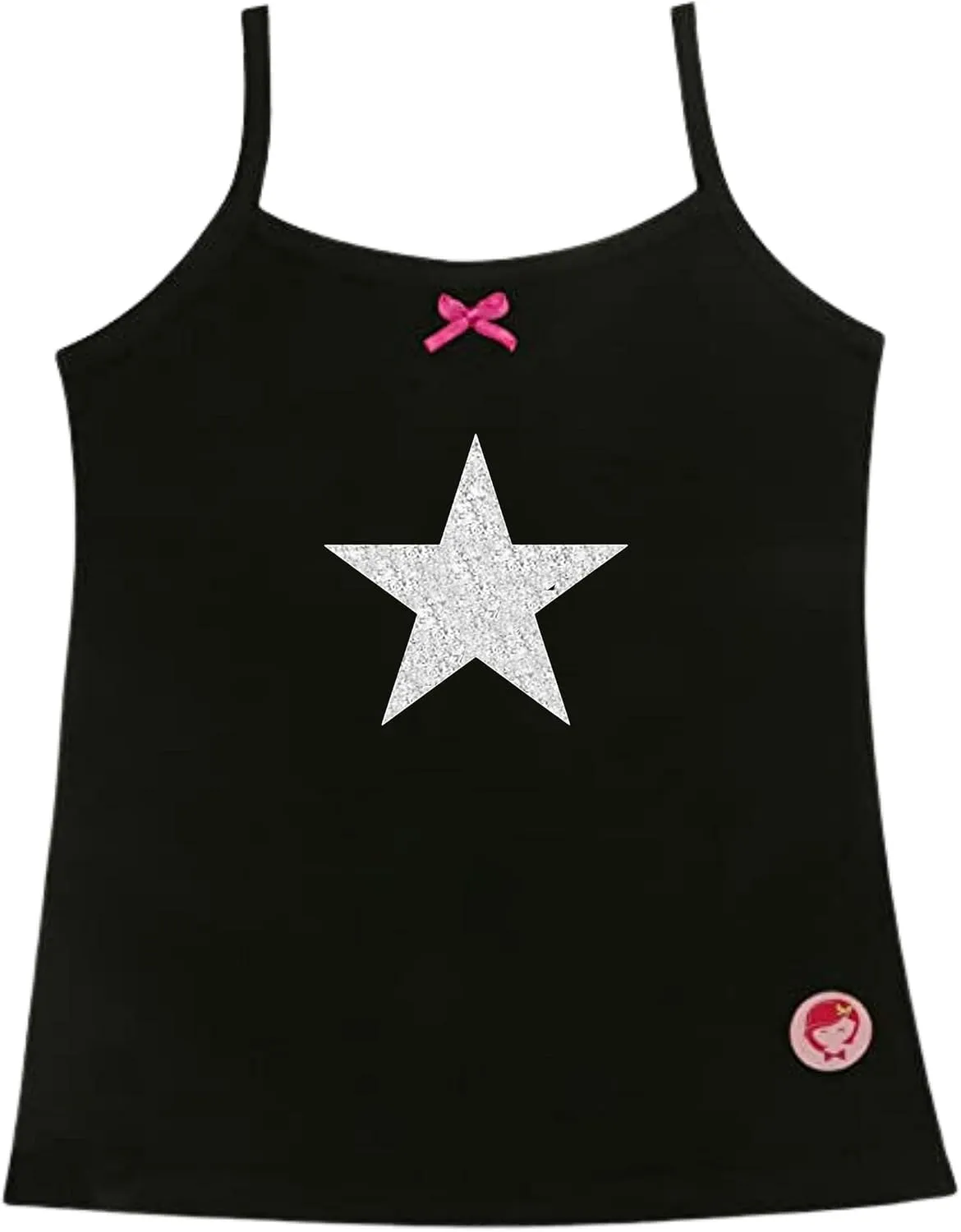 DChica Girls Strap Camisole, Sleeveless Summer Tank Top, Cotton Stretch Undershirts Inner Cami