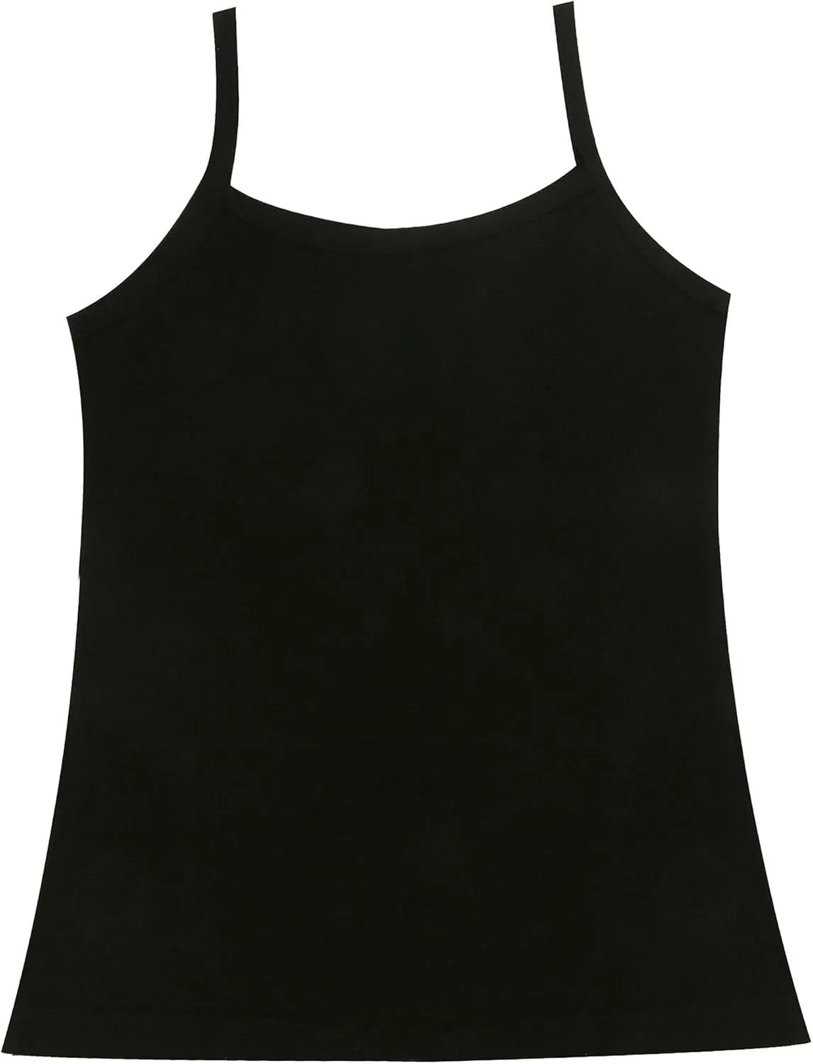 DChica Girls Strap Camisole, Sleeveless Summer Tank Top, Cotton Stretch Undershirts Inner Cami