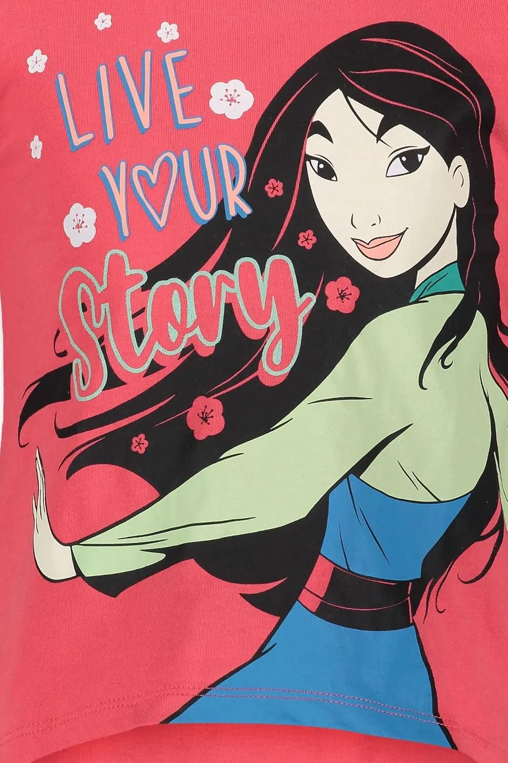 Disney Princess 4 Pack T-Shirts Infant to Big Kid