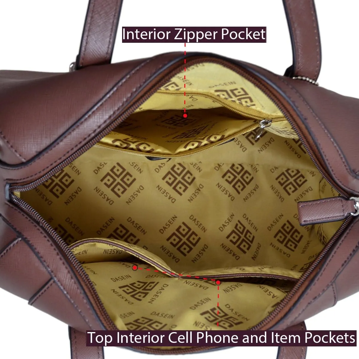 Faux Leather Handbags Barrel Top Handle Satchel Bag Shoulder Bag for Women Medium