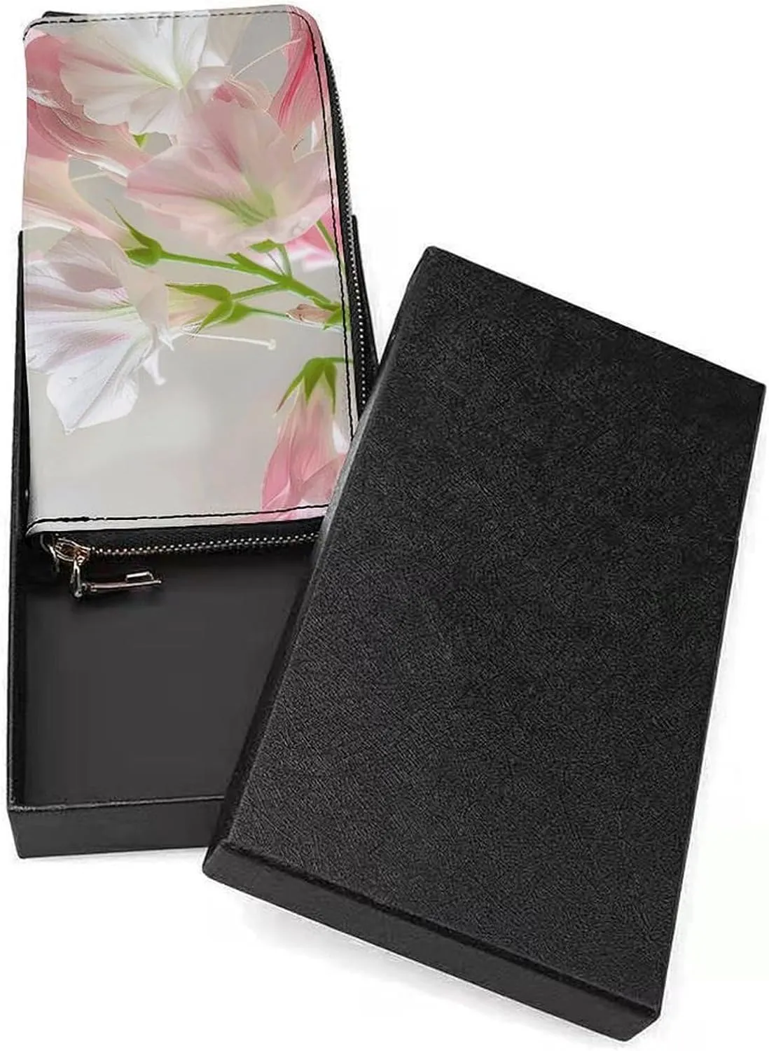Fresh Flower Images Wristlet Long Wallet Womens Purse Zip Clutch Large Capacity Leather Purse Credit Coin Purse