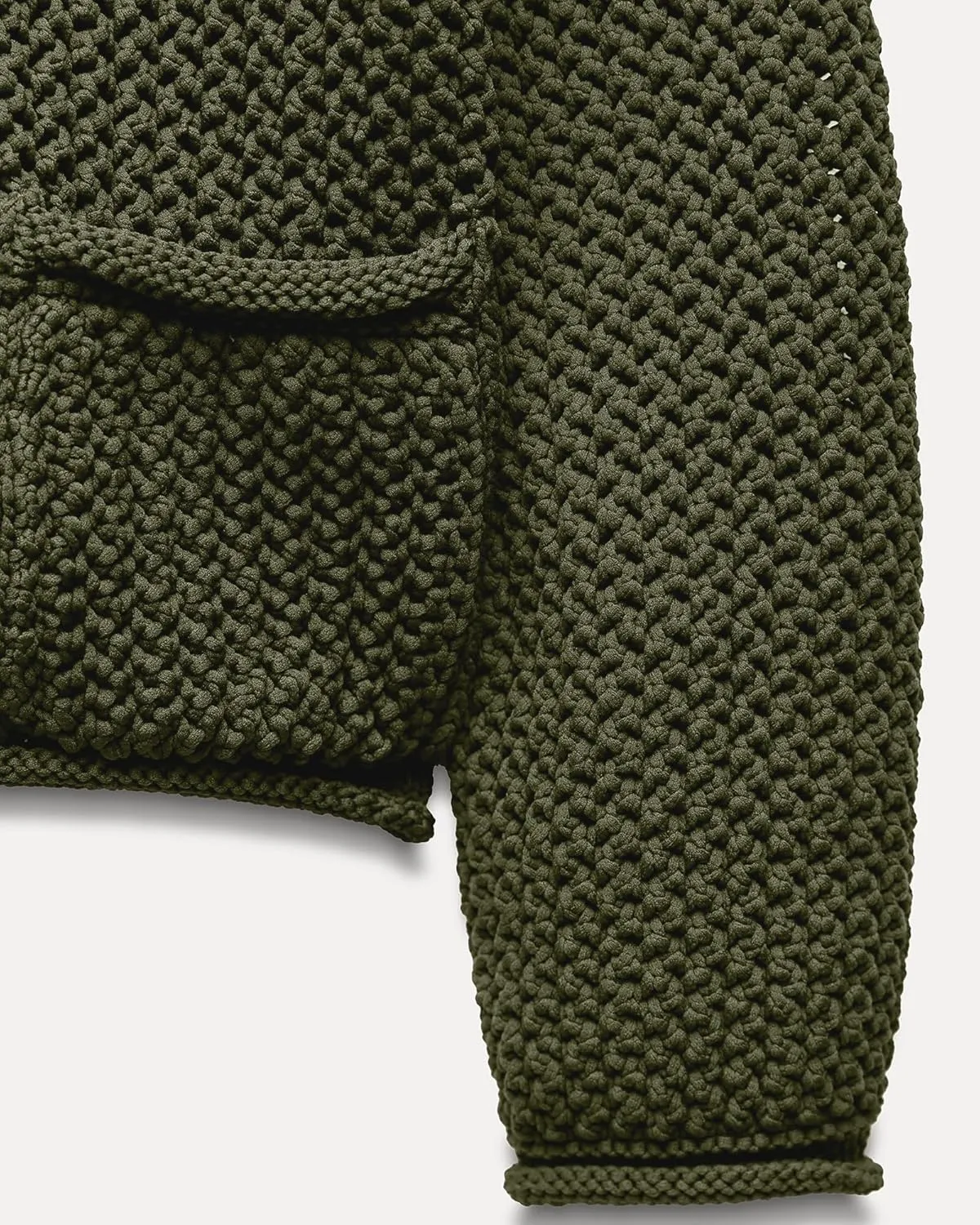 Gacaky Women's Crochet Chunky Knit Cardigan Sweater Casual Button Down Crop Tops Trendy Cardigan Sweater Jacket for Women