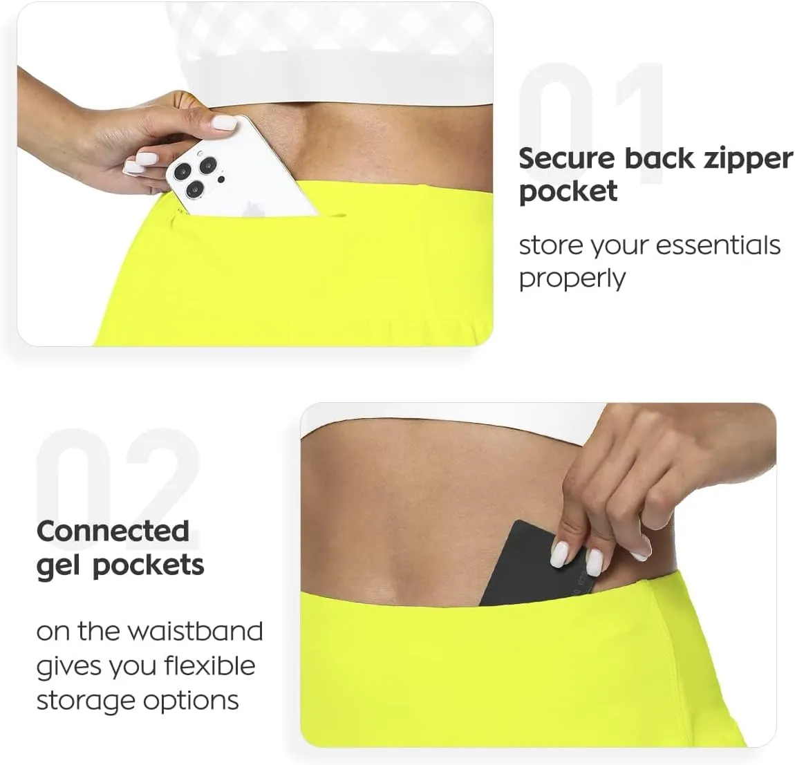GYM RAINBOW Womens High Waisted Athletic Shorts Lightweight Quick Dry Workout Gym Running Shorts with Pockets