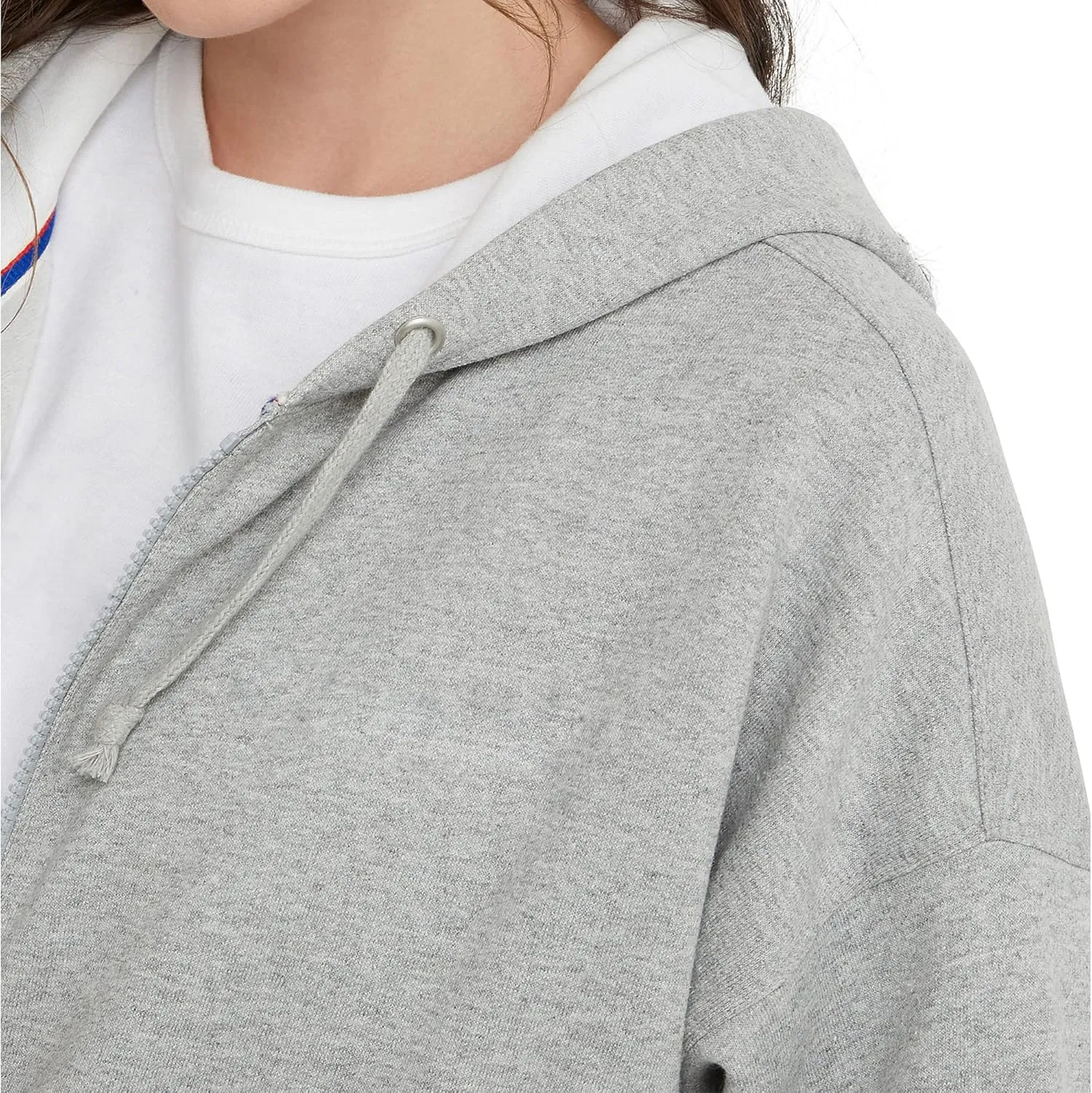 Hanes Women's Originals Full-Zip Hoodie, Midweight Fleece Sweatshirt, Zip Hoodie For Women, Plus Size Available