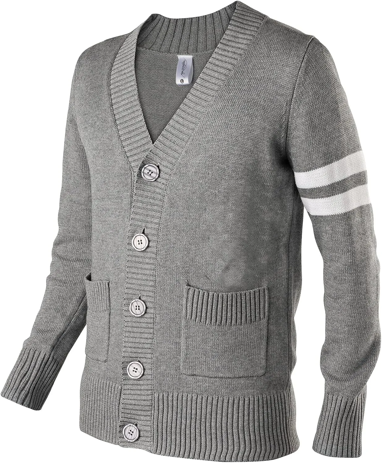 Hip Hop 50's Shop - Mens 1950s Letterman Cardigan Sweater