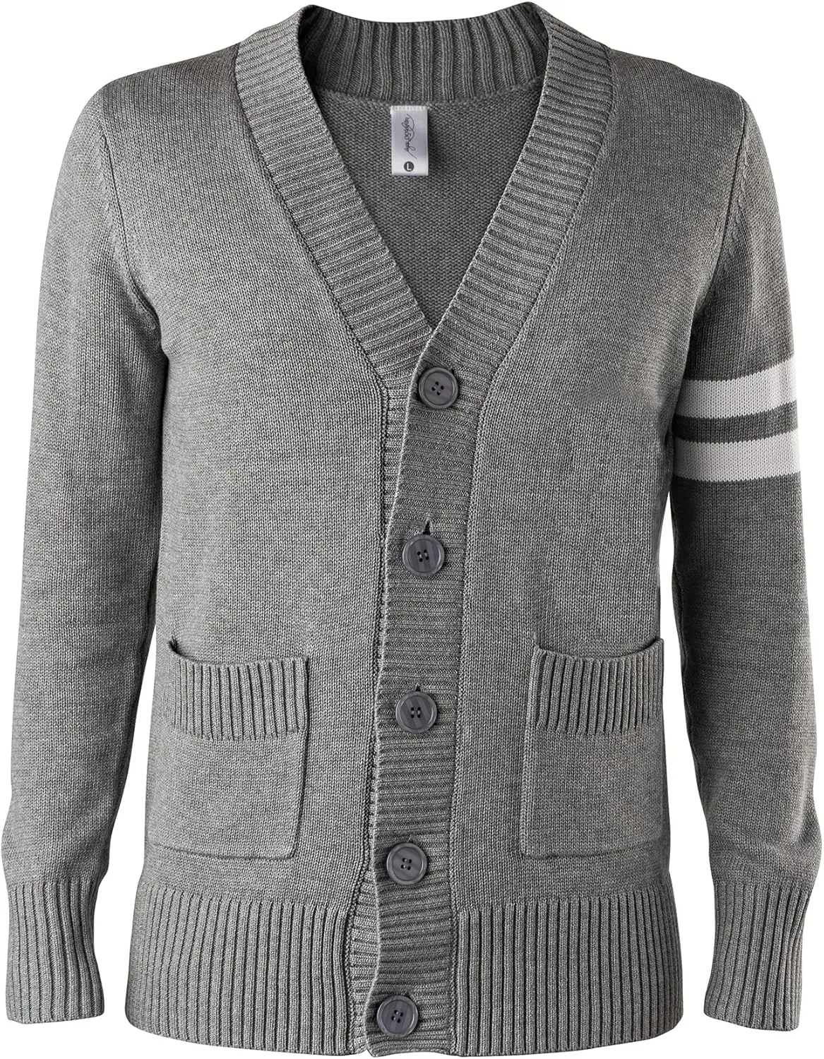 Hip Hop 50's Shop - Mens 1950s Letterman Cardigan Sweater