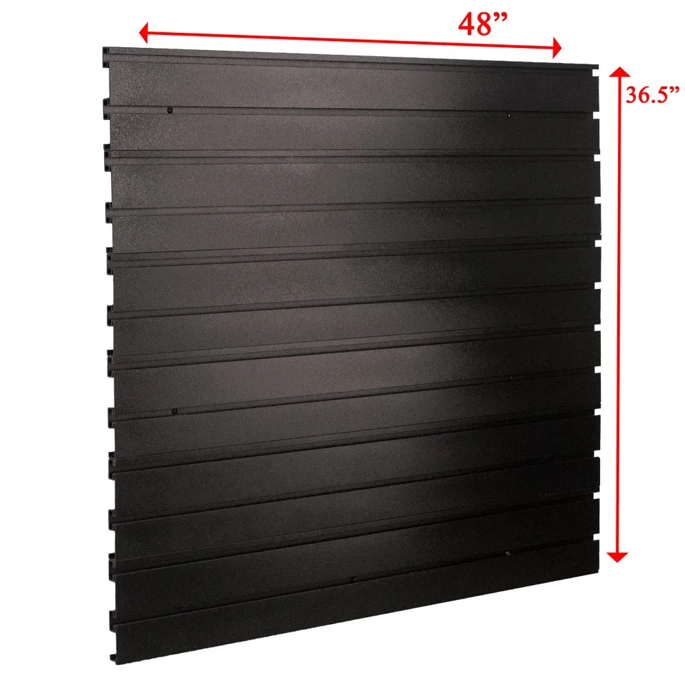 Hold Up Displays 6 Piece Black Camo Slatwall Panel Set HDSW2-3X4-BC