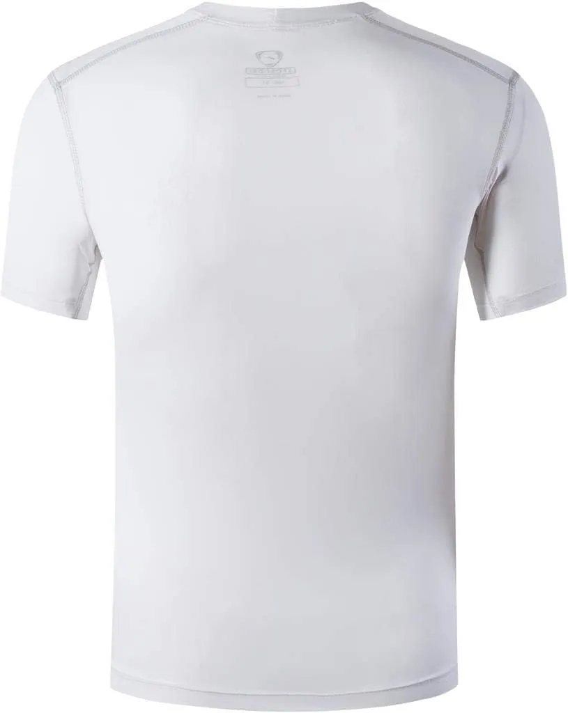 jeansian Boy's Sport Quick Dry Fit Short Sleeves Polo Tee Shirt T-Shirt Tshirt Tops Golf Tennis Bowling LBS710