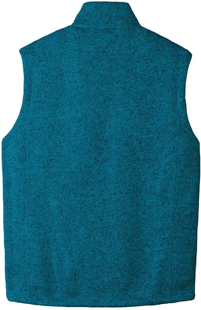 Joe's USA Mens Sweater Fleece Vest in Sizes XS-4XL