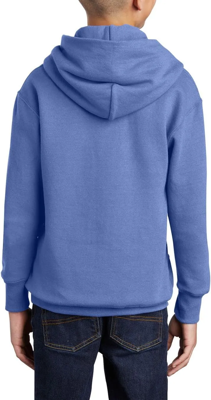 JustBlanks Youth Hoodies for Boys Girls Fleece Sweatshirt Children Pull on Hoody sweatshirt Youth Hooded Sweatshirt