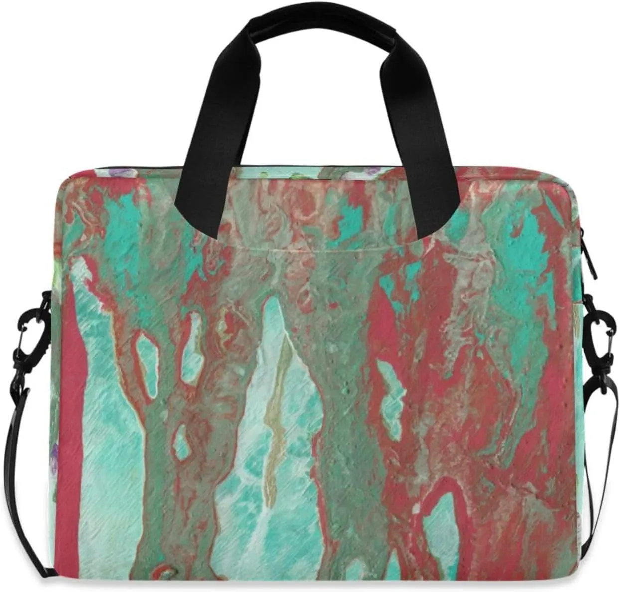 Laptop Computer Tote Bag Briefcase Crossbody with Shoulder Strap Top Handle Men Women
