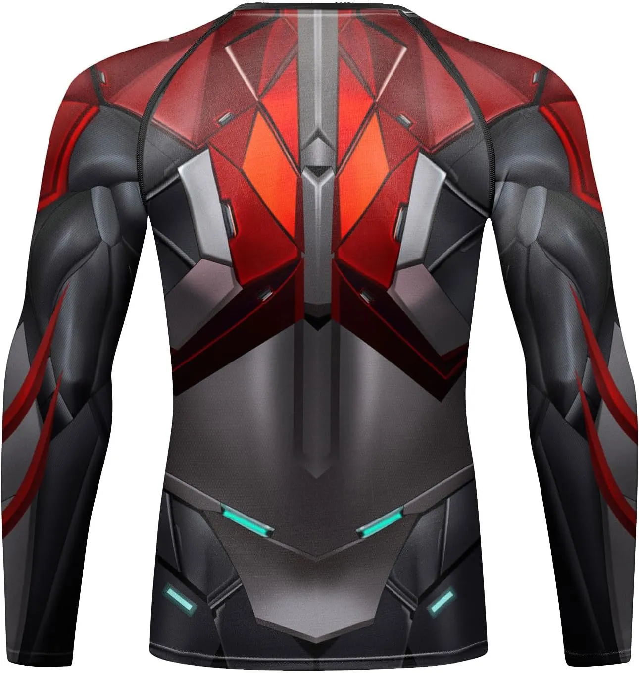 Mens Athletic Long Sleeve Compression Shirts/Mens Cool Compression Top for Sports