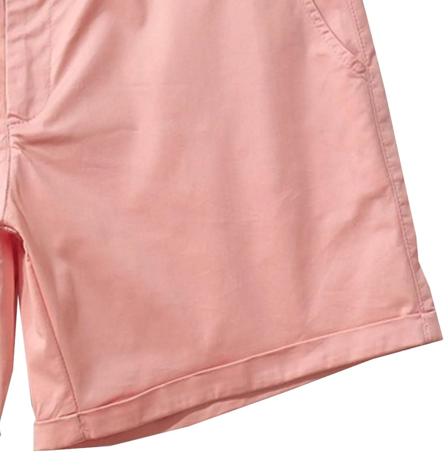 Men's Slim-Fit 5" Flat-Front Comfort Stretch Chino Lightweight Short with Pockets Summer Casual Shorts for Men