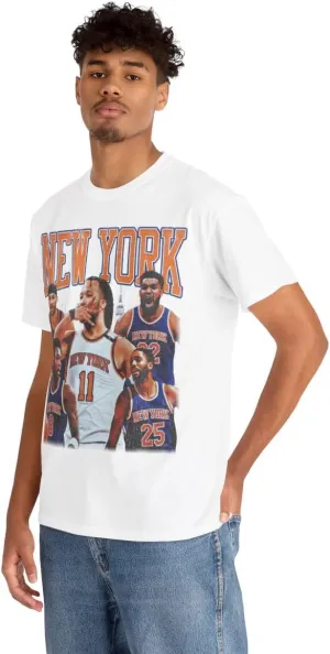 New York Vintage Shirt Jalen Brunson Karl Anthony Towns Josh Hart Mikal Bridges OG Anunoby Graphic Tee Unisex