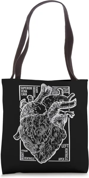 Parts Of Heart Specialist Doctor Tote Bag