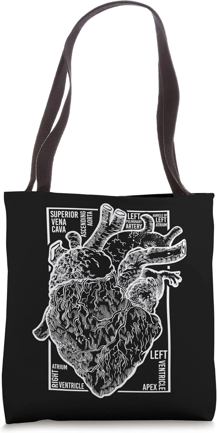 Parts Of Heart Specialist Doctor Tote Bag