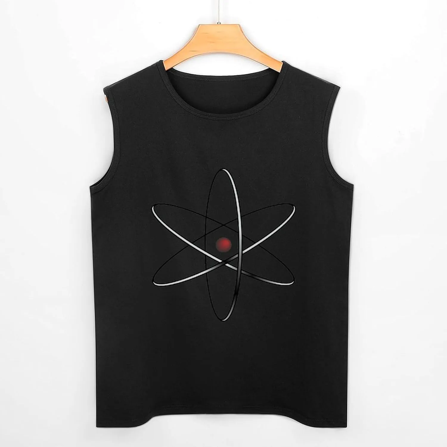 Physics of Quantum Men's Sleeveless Shirts Muscle Tank Top Gym Workout T Shirt