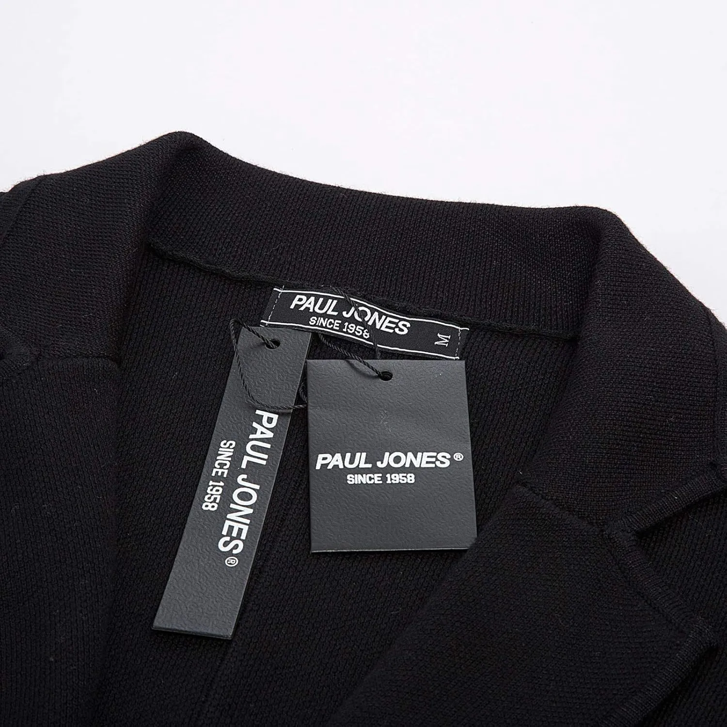 PJ PAUL JONES Men's Cardigan Sweater Shawl Collar Button Down Knit Blazer Jacket Knitwear