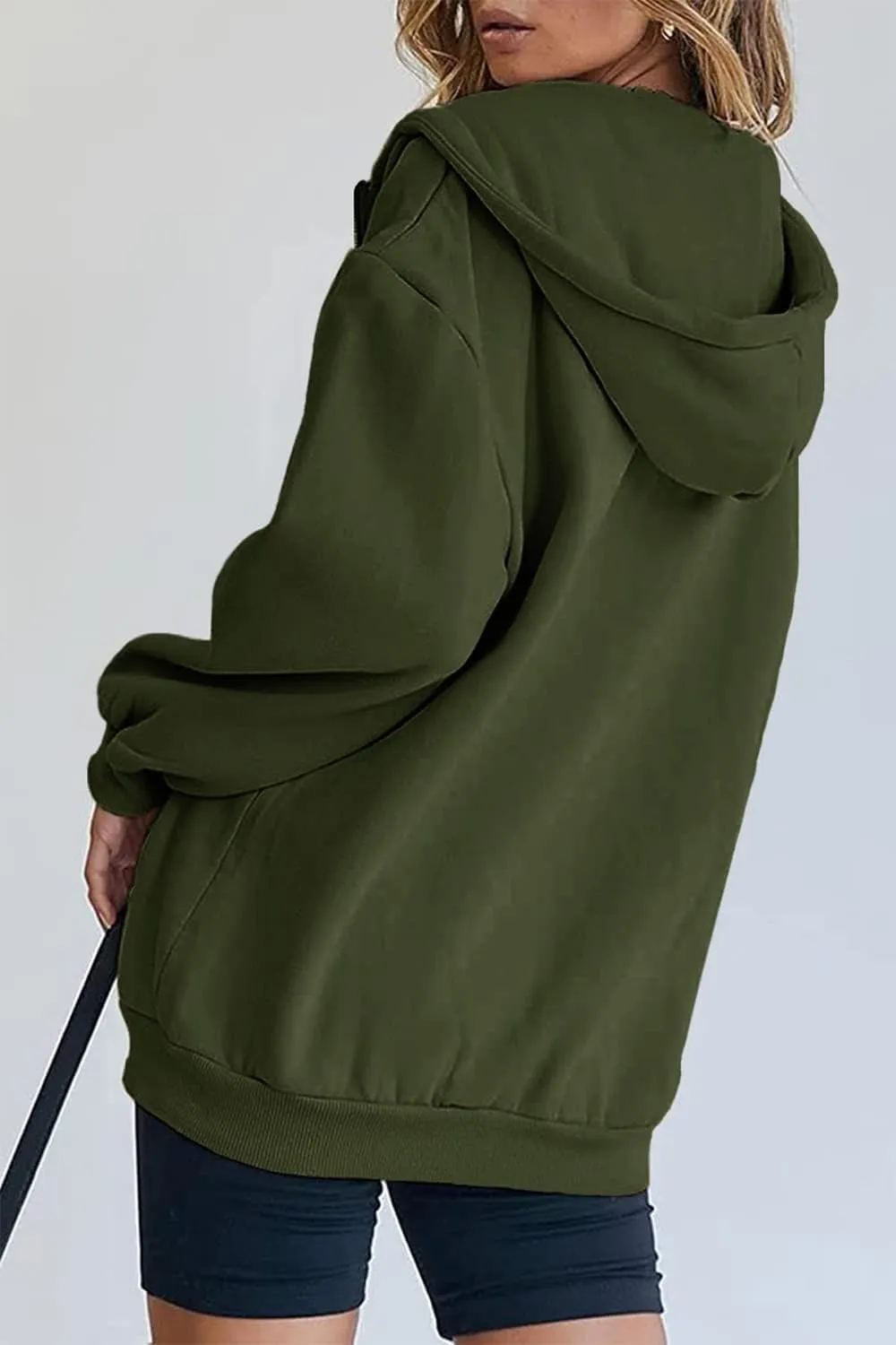 PRETTYGARDEN Women's Zip Up Y2K Hoodies Casual Long Sleeve Track Jackets with Pockets