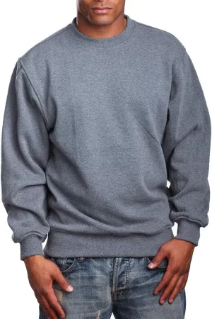 PRO 5 Mens Heavy Weight Fleece Crewneck