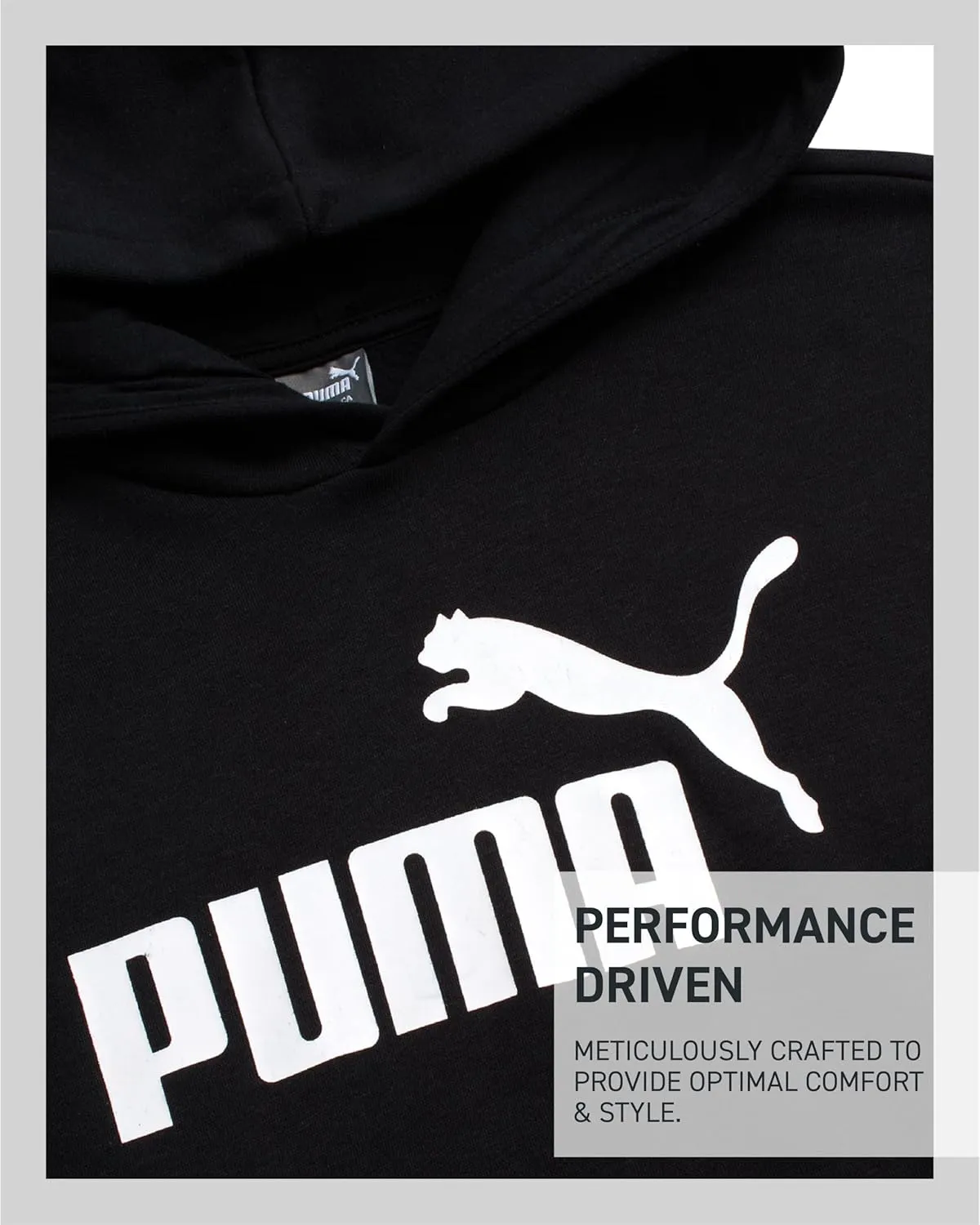 PUMA Boys' Athletic Hoodie - Fleece Pullover Hoodie Sweatshirt with Kangaroo Pockets - Fashion Hoodies for Boys (Sizes: 8-20)