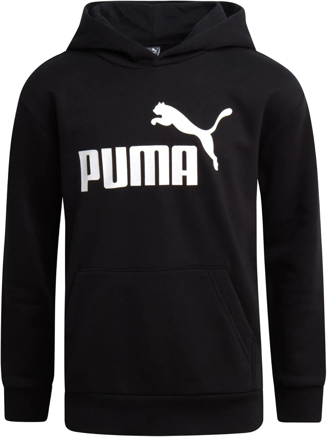 PUMA Boys' Athletic Hoodie - Fleece Pullover Hoodie Sweatshirt with Kangaroo Pockets - Fashion Hoodies for Boys (Sizes: 8-20)