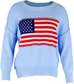 Simply Southern USA American Flag Sweater