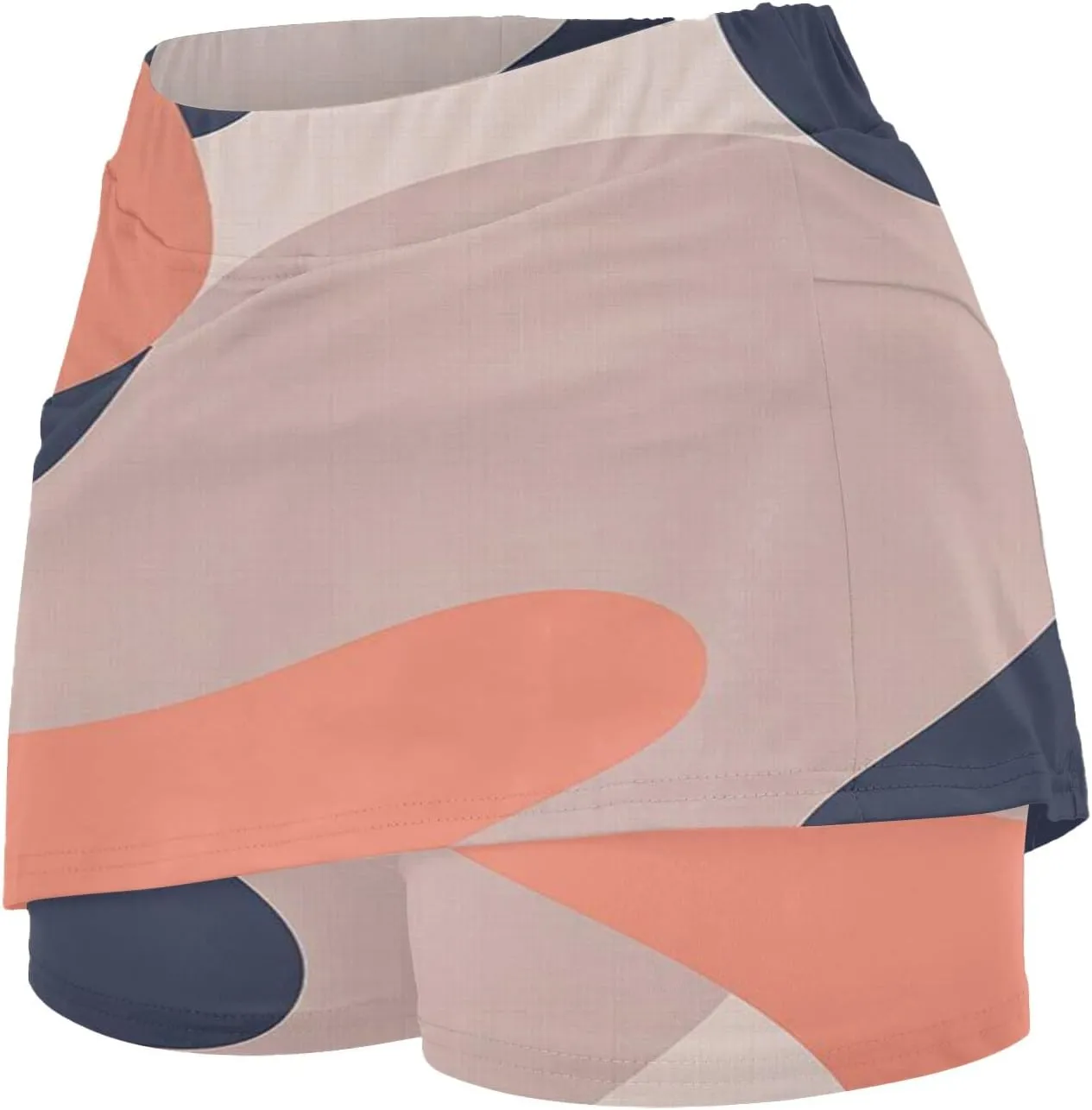 Skorts for Woman Women's High Waisted Tennis Skirts Skater Skort Tummy Control Golf Shorts Pockets Athletic Running