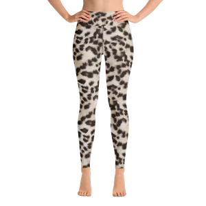 Snow Leopard Yoga Pants