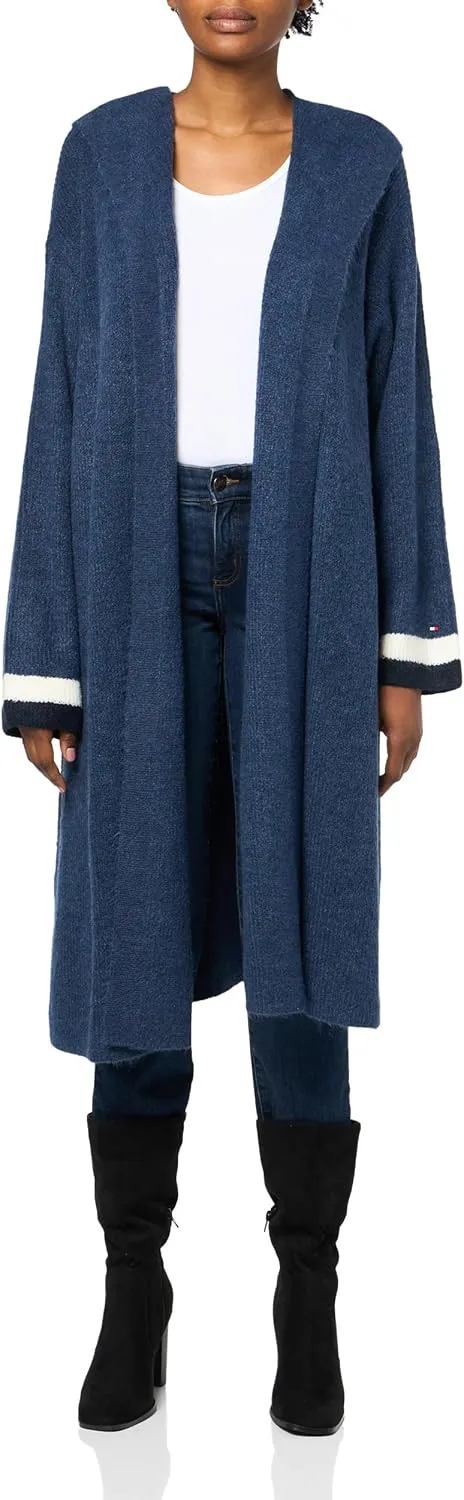 Tommy Hilfiger Women's Hood Kimono Cardigan Sweater
