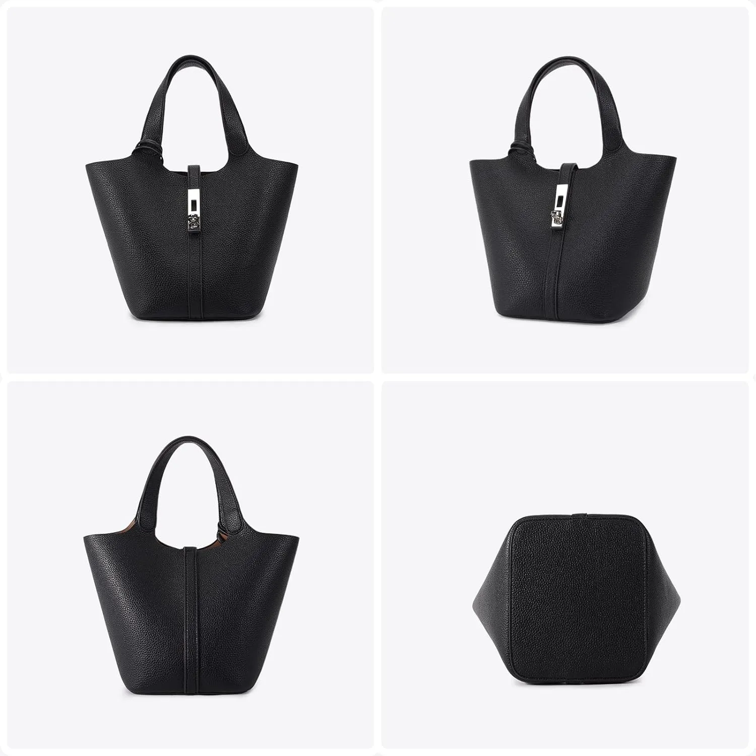 Top Handle Bag for Women Vegan Leather Handbag for Women Women's Shoulder Handbag