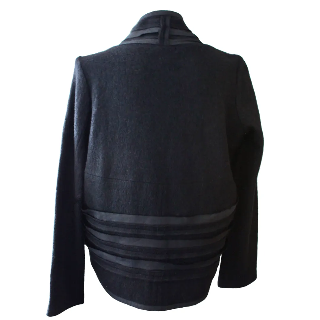Winter Wool Open Front Jacket