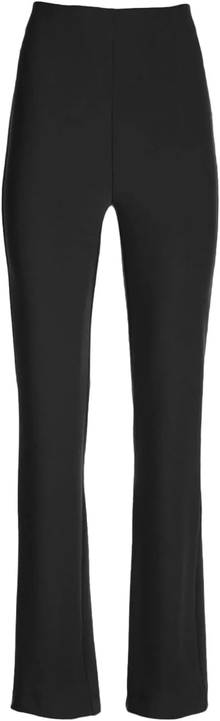 Womens Dress Pants Business Casual Work Pants High Waist Stretchy Bootcut Trousers Dressy Solid Pull On Office Pant