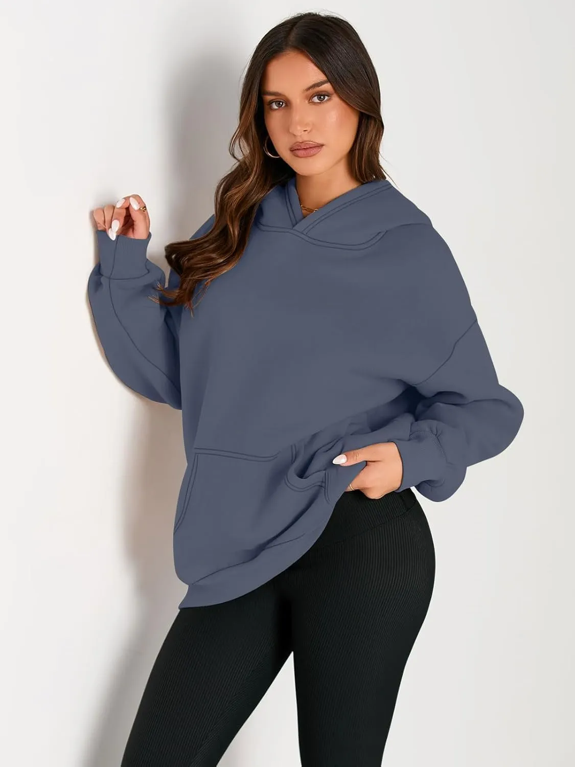 Womens Oversized Hoodies Casual Sweatshirts Long Sleeve Sweaters Pullover Fall Outfits Winter Clothes